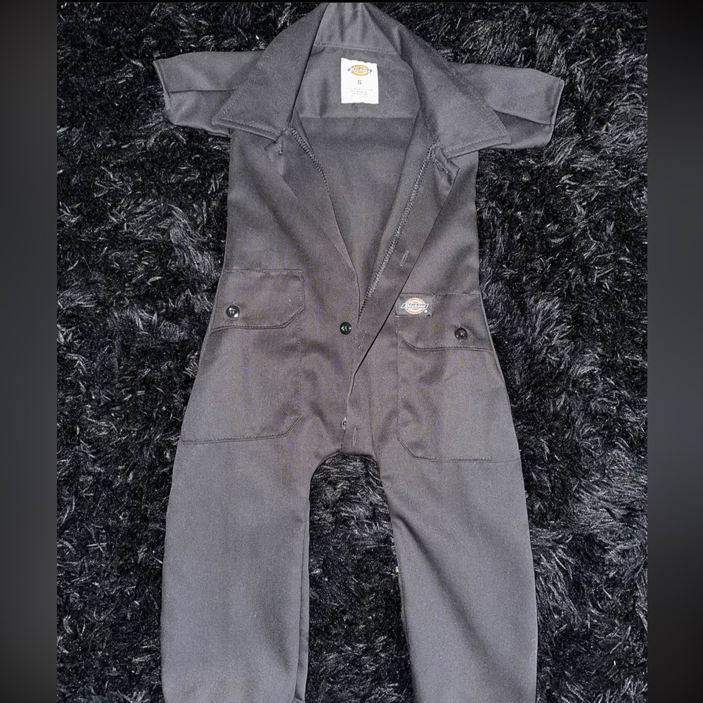 Dickies Black Kids One Piece Bodysuit